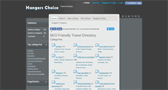 Desktop Screenshot of hangerschoice.com